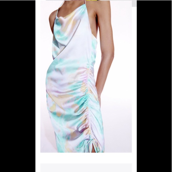 Zara Tie Dye slip dress - Picture 11 of 15